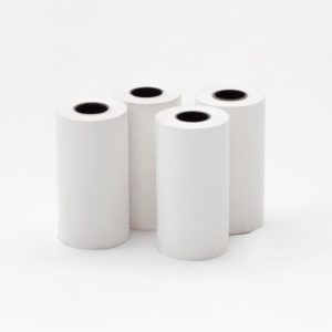 Lot de 10 Rouleaux de papier thermique - 57mm x D30 x 12